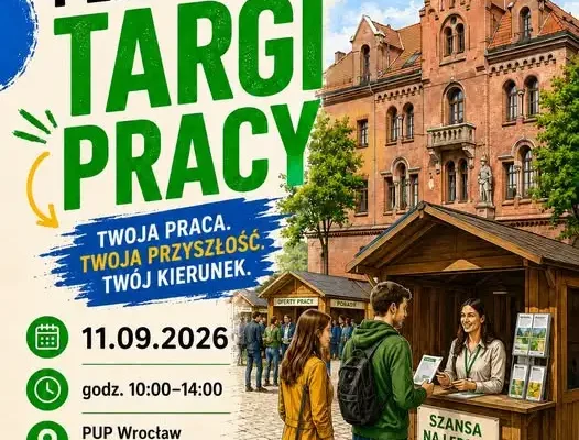 Plenerowe Targi Pracy we Wrocławiu – już 11 września