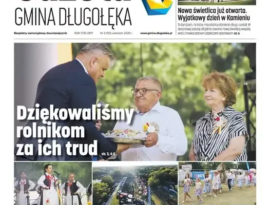 Wrześniowa Gazeta Gminy Długołęka – co znajdziemy w nowym wydaniu?