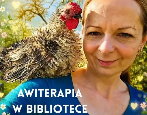 Niuniek – kogucik liliput, który skradnie Wasze serca. Awiterapia w Świętej Katarzynie