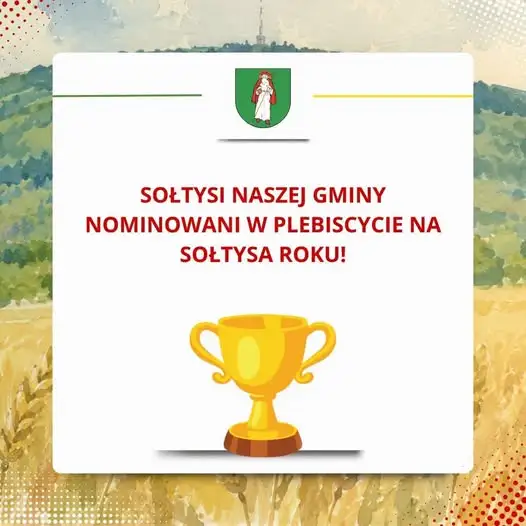 Dziewięcioro sołtysów z gminy Sobótka nominowanych w plebiscycie Sołtys Roku