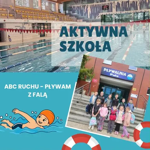 Uczniowie szkoły po raz drugi w projekcie „ABC Ruchu – Pływam z Falą”