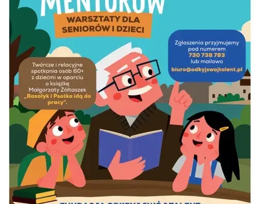 Siechnice: Akademia Międzypokoleniowych Mentorów szuka seniorów