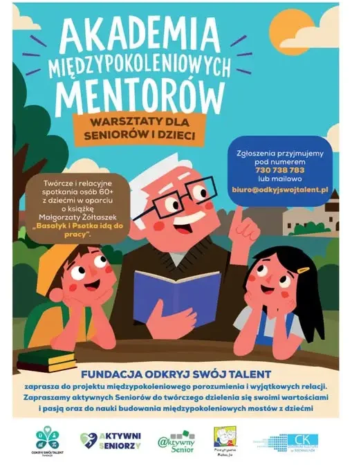 Siechnice: Akademia Międzypokoleniowych Mentorów szuka seniorów