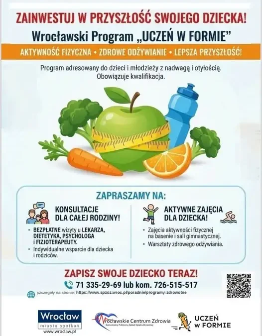 Wrocławska szkoła walczy z nadwagą uczniów. Rusza program „Uczeń w formie”