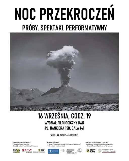 „Noc przekroczeń” – premierowy spektakl performatywny na Dolnośląskim Festiwalu Nauki
