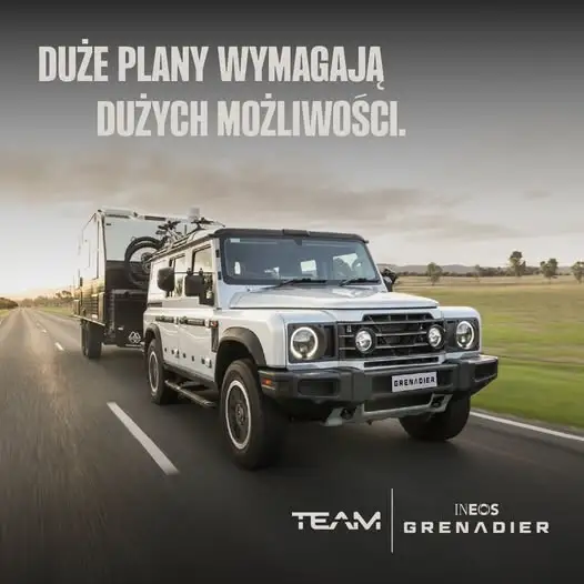 Ineos Grenadier z uciągiem 3500 kg – testy w Długołęce