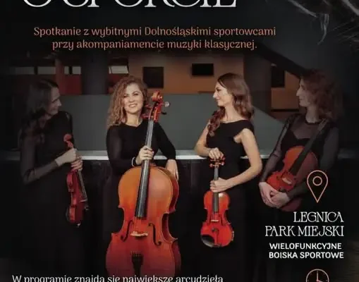 „Przy muzyce o sporcie” – wyjątkowe spotkanie w Parku Miejskim w Legnicy