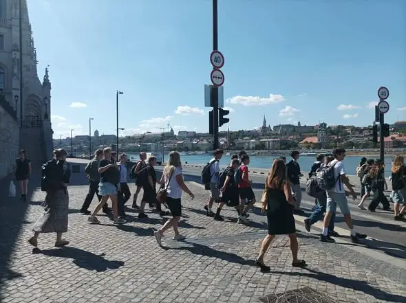 Uczniowie z Wrocławia, Pragi i Isernhagen spotkali się w Budapeszcie