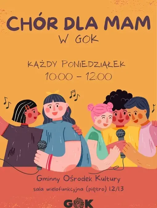 Chór dla Mam w Gminnym Ośrodku Kultury — trwają zapisy