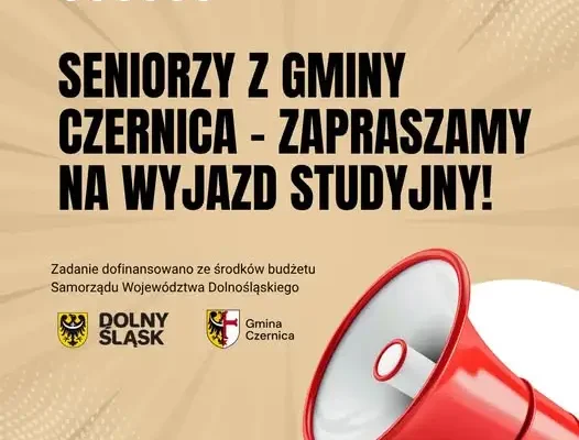 Wyjazd studyjny dla seniorów z Gminy Czernica – zapisy trwają