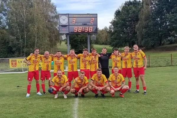 Rezerwy LKS Zameczek Czernica wygrywają z LKS Strzelec Rzuchów 3:2