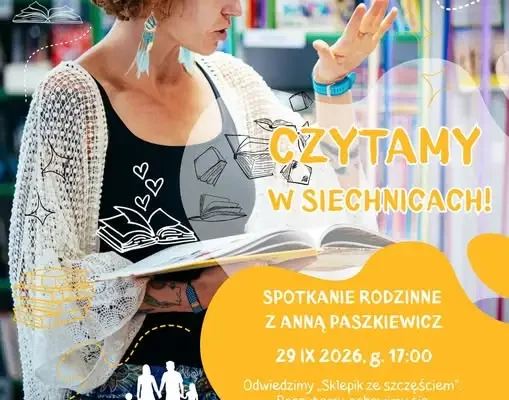 Dzień Głośnego Czytania w Siechnicach – książka wychodzi na miasto