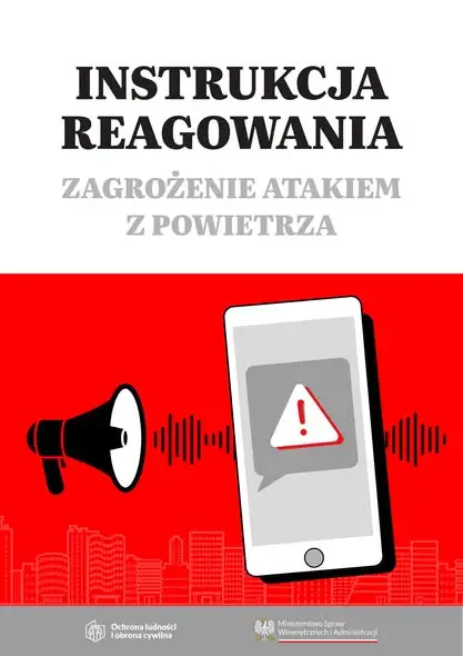 MSWiA przypomina zasady zachowania w razie zagrożenia atakiem z powietrza