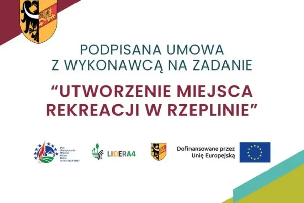 Rzeplin z nowym placem zabaw. Umowa podpisana, prace ruszą jesienią