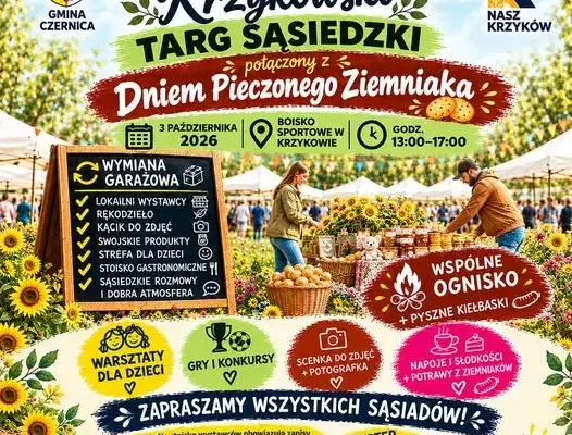 II Krzykowski Targ Sąsiedzki z Dniem Pieczonego Ziemniaka – 3 października 2026