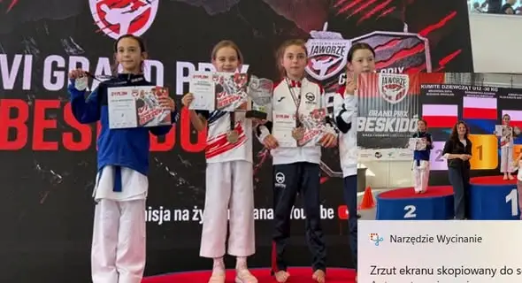 Sukces rodzeństwa Baranowskich na VII Grand Prix Beskidów w Karate Shotokan