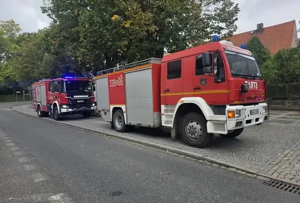 Dwa wyjazdy strażaków z Sobótki: alarm w Hotelu Max Power i pomoc policji