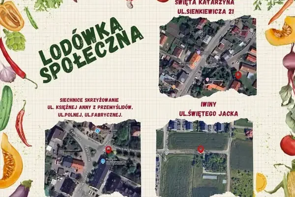 Lodówki społeczne w Gminie Siechnice – podziel się jedzeniem zamiast je wyrzucać