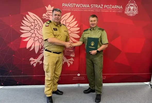 Nowe porozumienie PSP i Straży Granicznej we Wrocławiu