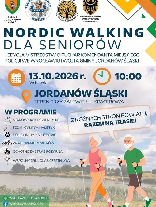 II Mistrzostwa Seniorów o Puchar Komendanta Policji i Wójta Gminy Jordanów Śląski