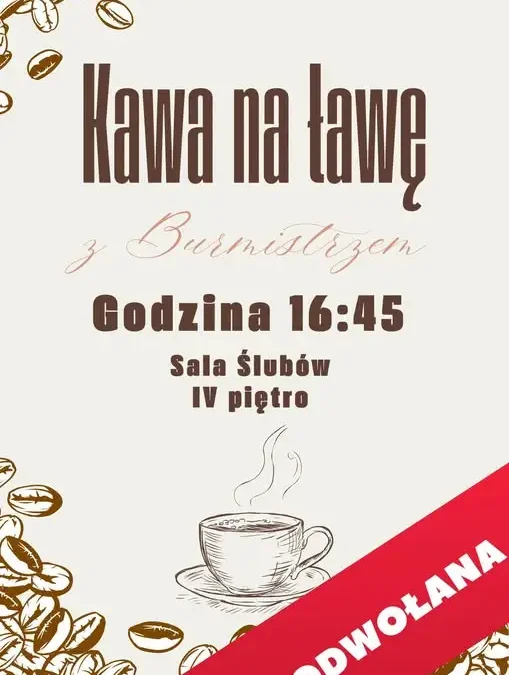 „Kawa na ławę z Burmistrzem” w nowej odsłonie – rusza objazd po gminie Siechnice