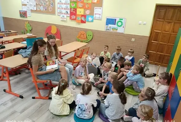 Ogólnopolski Dzień Głośnego Czytania w Szkole Podstawowej w Czernicy