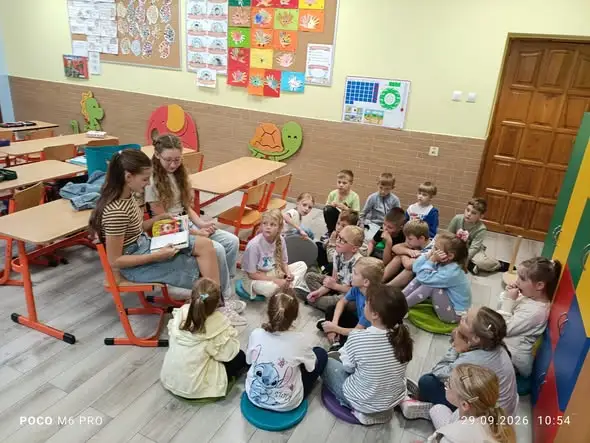 Ogólnopolski Dzień Głośnego Czytania w Szkole Podstawowej w Czernicy
