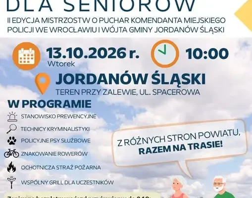 Nordic Walking dla seniorów w Jordanowie Śląskim – II edycja mistrzostw