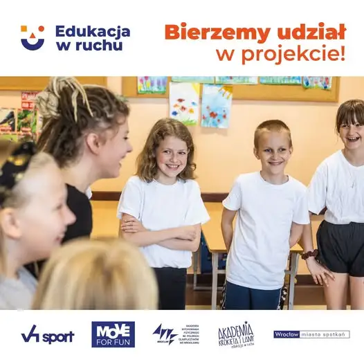 Wrocławskie nauczycielki realizują trzecią edycję „Edukacji w ruchu”