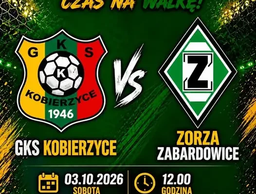 Ligowe emocje w Kobierzycach – starcie z Zorzą Zabardowice