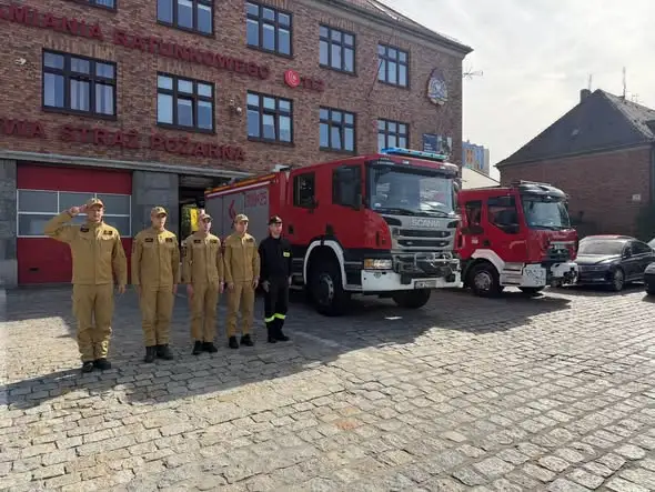 Dolnośląscy strażacy uczcili pamięć sierż. Natana Sieronia