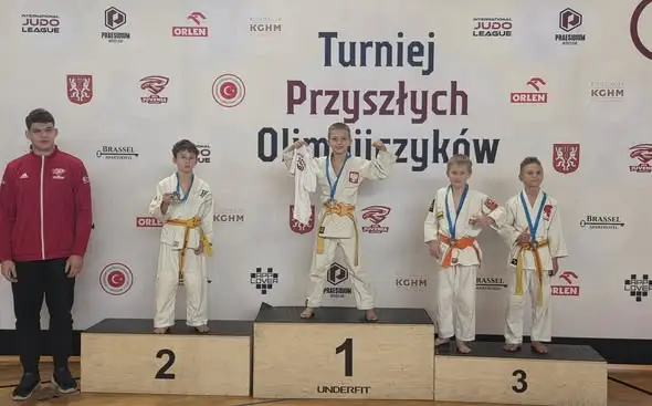 Turniej Przyszłych Olimpijczyków w Kątach Wrocławskich – medale dla Kajetana i Anastazji