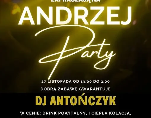 Andrzejki na Wolności w Zameczku Czernica – zaproszenie na zabawę