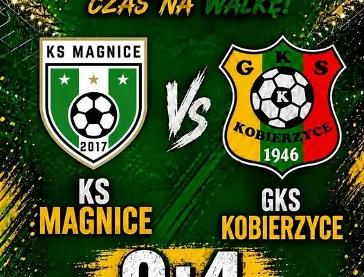 Kolejne zwycięstwo piłkarzy z Kobierzyc! 4:0 z KS Magnice