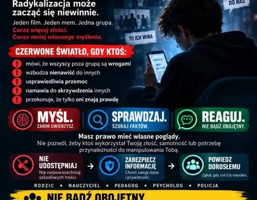 Gmina Sobótka ostrzega przed radykalizacją młodzieży – jak reagować?