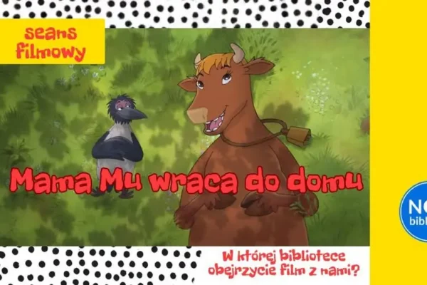Noc Bibliotek w gminie Siechnice – familijne seanse filmowe dla najmłodszych