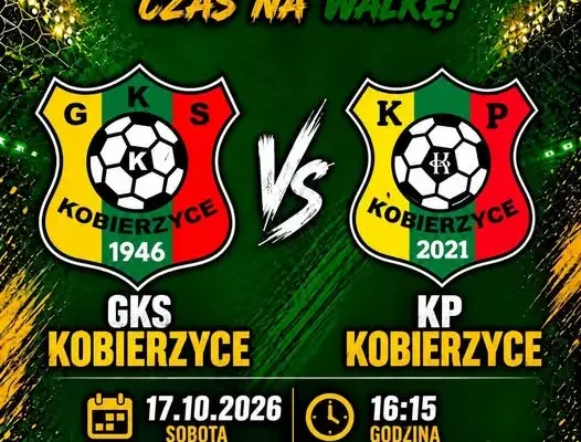 Derby Kobierzyc już w sobotę – zapowiedź piłkarskich emocji