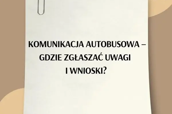 Masz uwagi do linii autobusowych 920, 945 lub 955? Zgłoś je do Urzędu Gminy Czernica