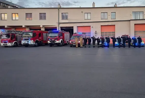 Dolnośląscy strażacy uczcili pamięć poległych kolegów z Niska