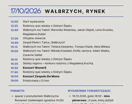 Święto Województwa Dolnośląskiego w Wałbrzychu – sportowe atrakcje na Rynku