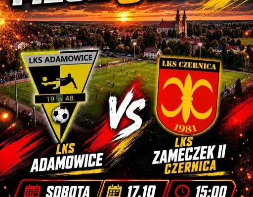 Rezerwy Zameczka Czernica w świetnej formie. W sobotę wyjazdowy mecz w Adamowicach