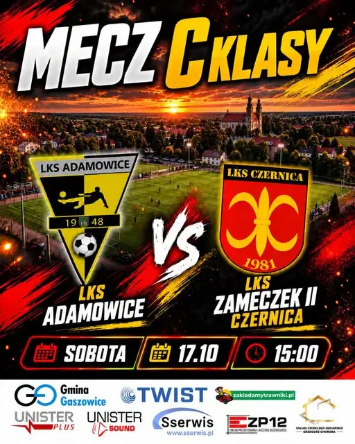 Rezerwy Zameczka Czernica w świetnej formie. W sobotę wyjazdowy mecz w Adamowicach