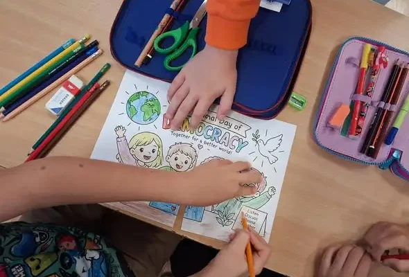 Uczniowie z klasy 3a realizują międzynarodowe projekty eTwinning