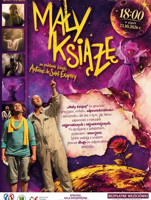 Spektakl „Mały Książę” i wystawa o matkach w Kobierzycach
