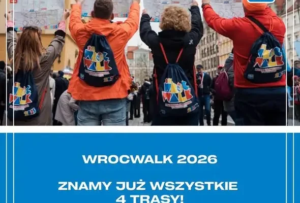 WrocWalk 2026: Odkryj Wrocław na czterech trasach spacerowych