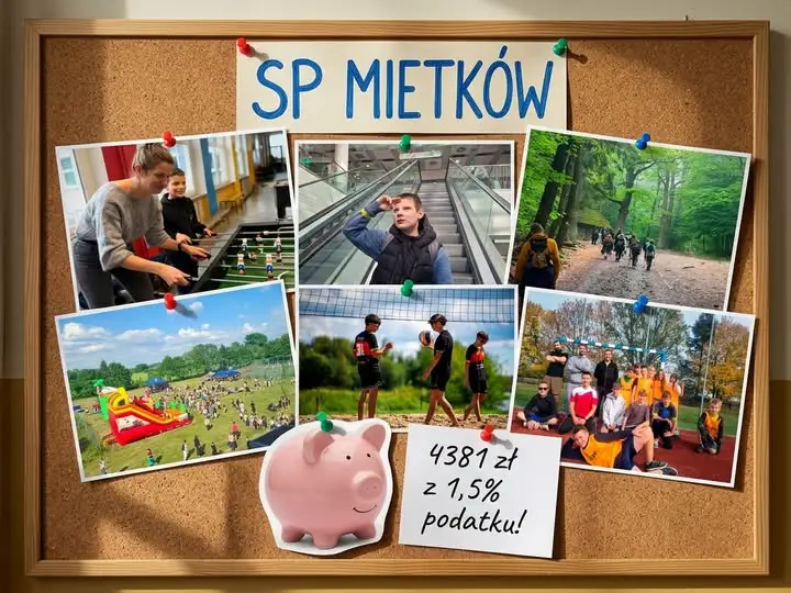 Mietków: 1,5% podatku zasiliło szkołę kwotą prawie 4400 zł