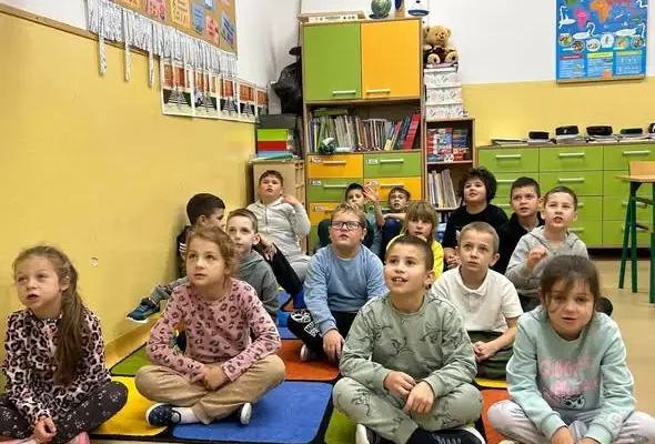 Uczniowie z klas 1-3 poznają zasady bezpieczeństwa w internecie