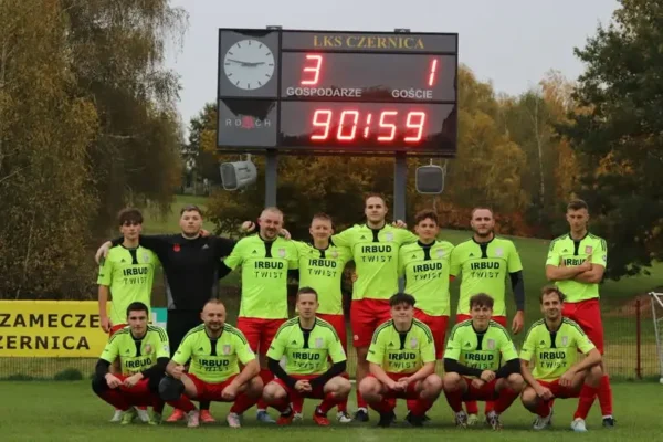 Rezerwy Czernicy nie zwalniają tempa – wygrana 3:1 z LKS Dzimierz