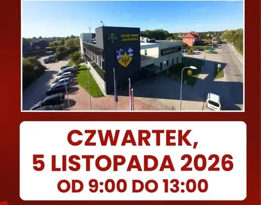44. akcja oddawania krwi w gminie Długołęka – 5 listopada 2026