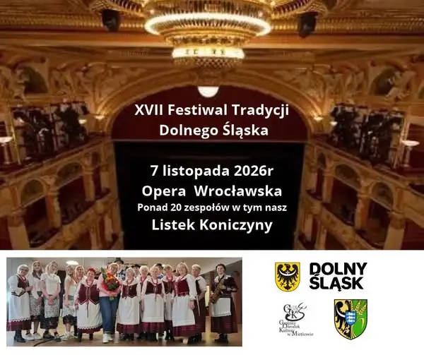 Listek Koniczyny z Gminy Mietków wystąpi na XVII Festiwalu Tradycji Dolnego Śląska